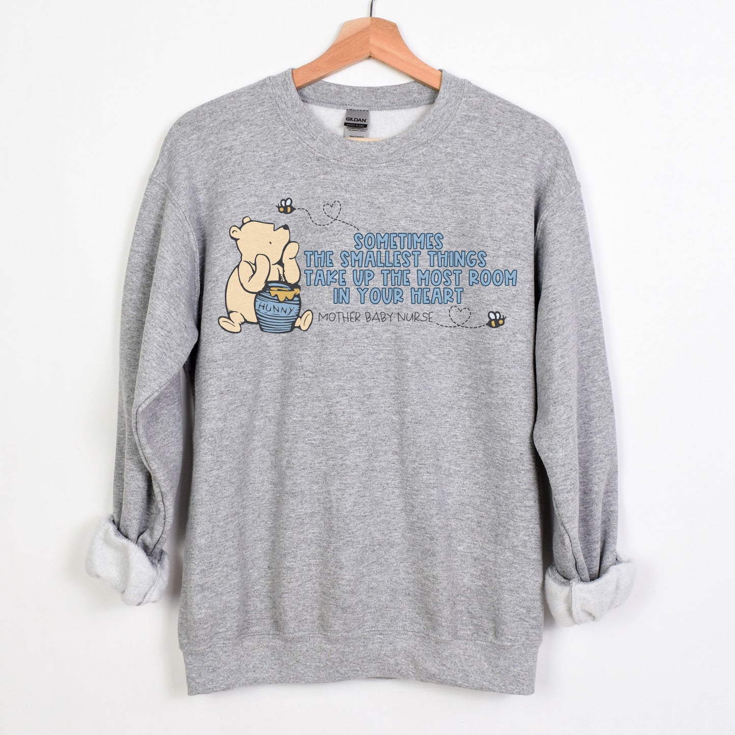 Pooh Mother Baby Nurse Sweatshirt