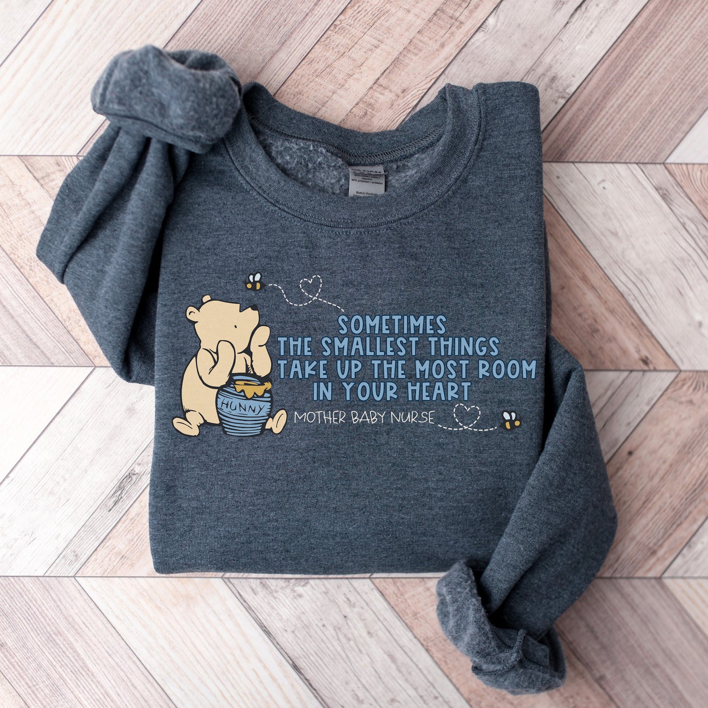 Pooh Mother Baby Nurse Sweatshirt