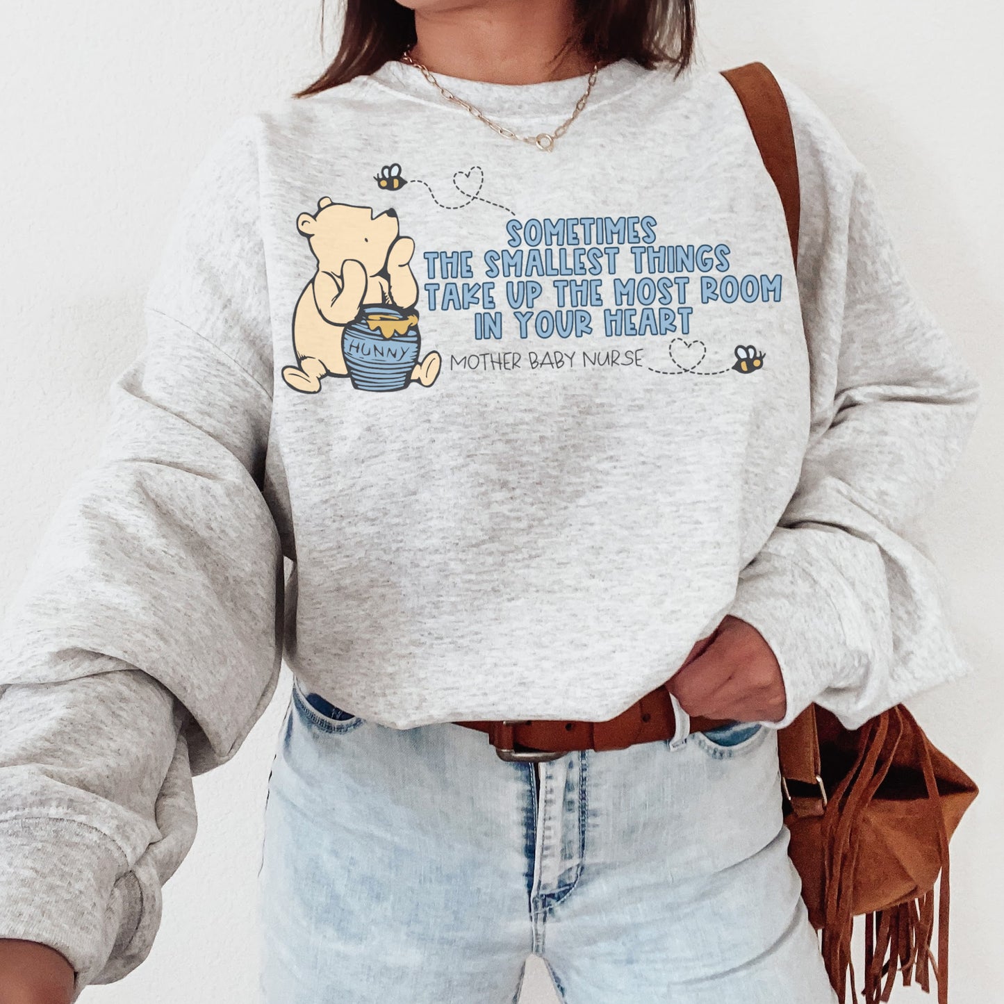 Pooh Mother Baby Nurse Sweatshirt