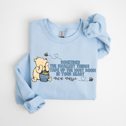 Pooh NICU Nurse Sweatshirt