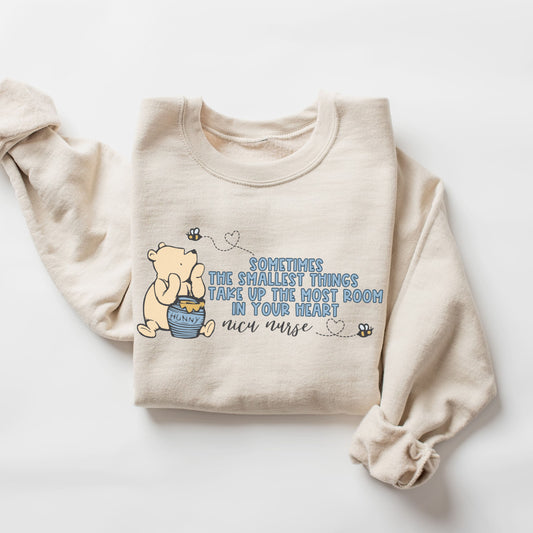 Pooh NICU Nurse Sweatshirt