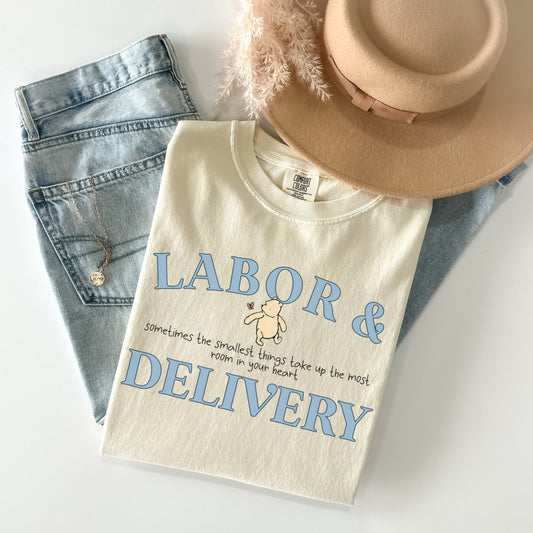 CC Pooh Bear Labor and Delivery Shirt