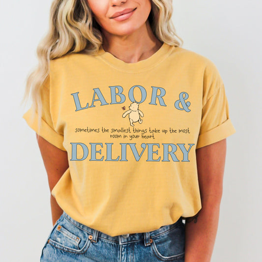 CC Pooh Bear Labor and Delivery Shirt