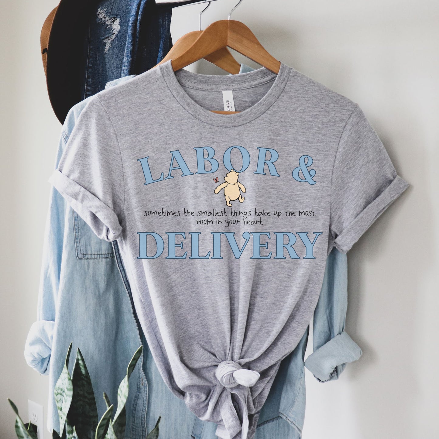 Pooh Bear Labor and Delivery Shirt