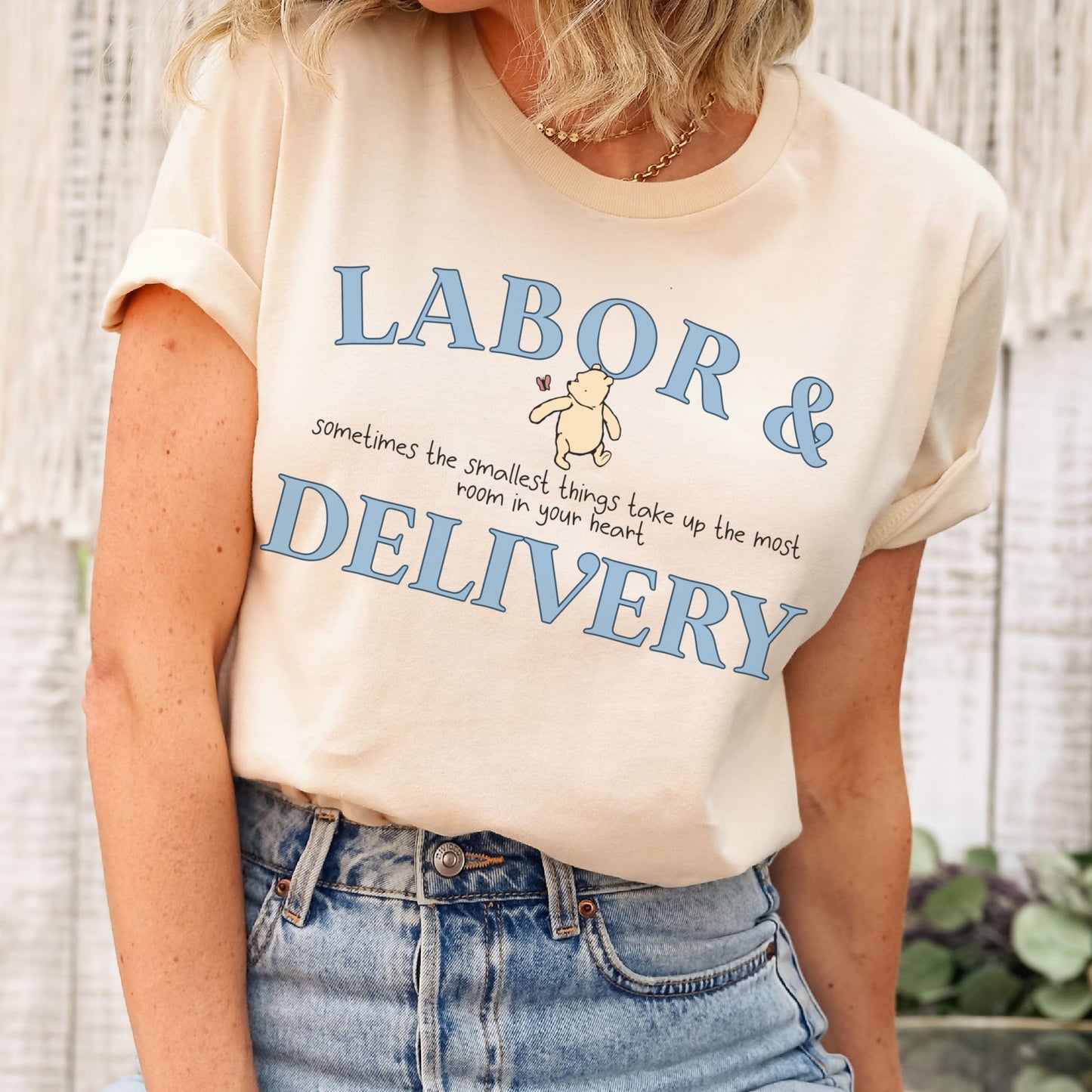 Pooh Bear Labor and Delivery Shirt