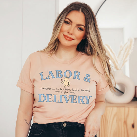 Pooh Bear Labor and Delivery Shirt