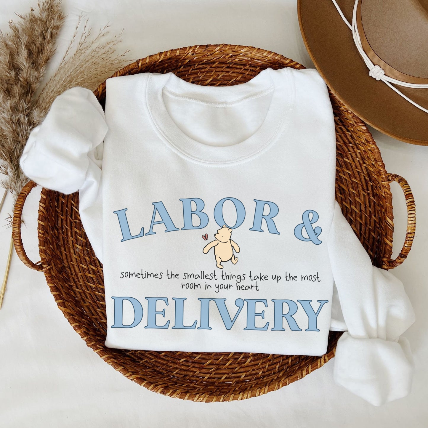 Pooh Bear Labor and Delivery Sweatshirt