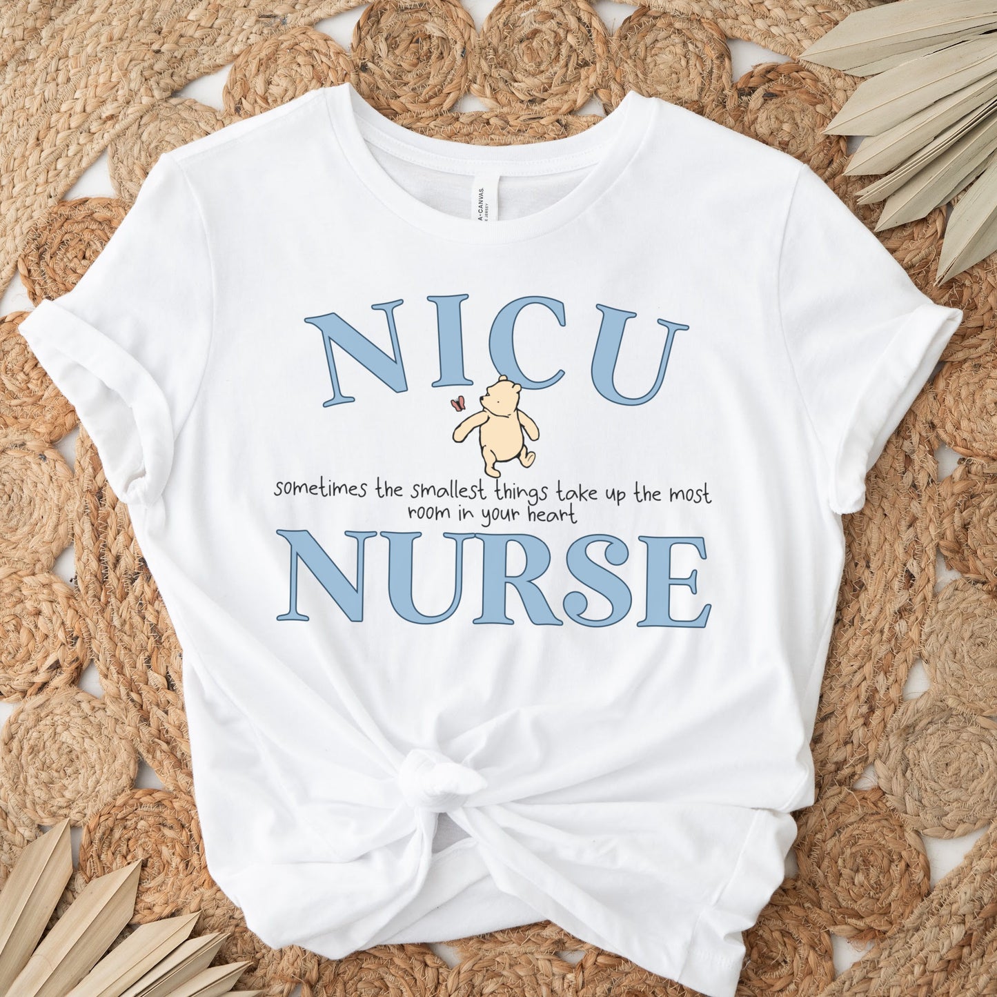 Pooh Bear NICU Nurse Shirt