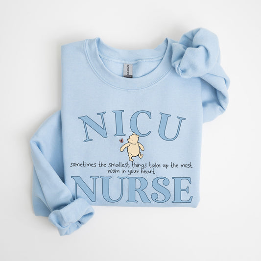 Pooh Bear NICU Nurse Sweatshirt