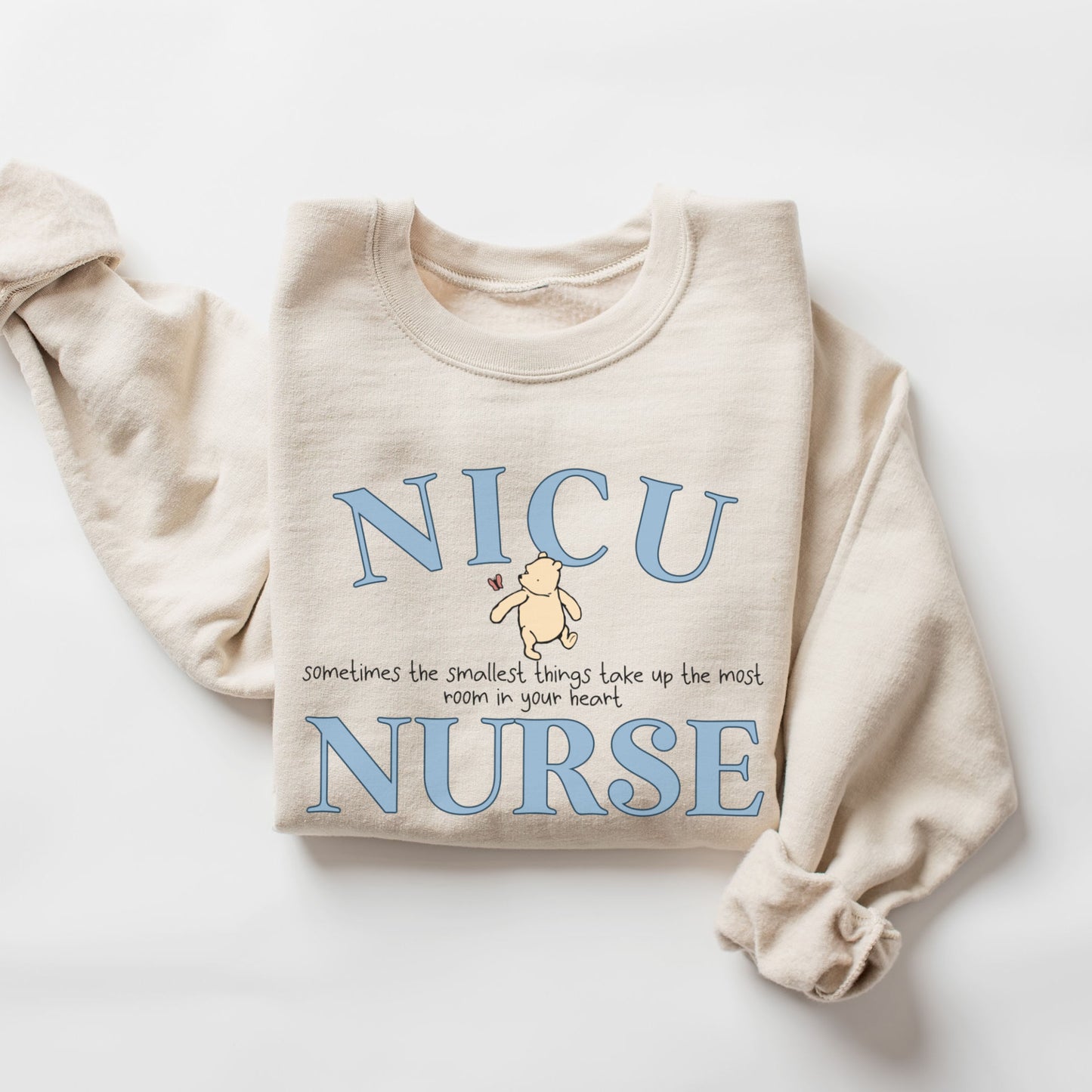 Pooh Bear NICU Nurse Sweatshirt