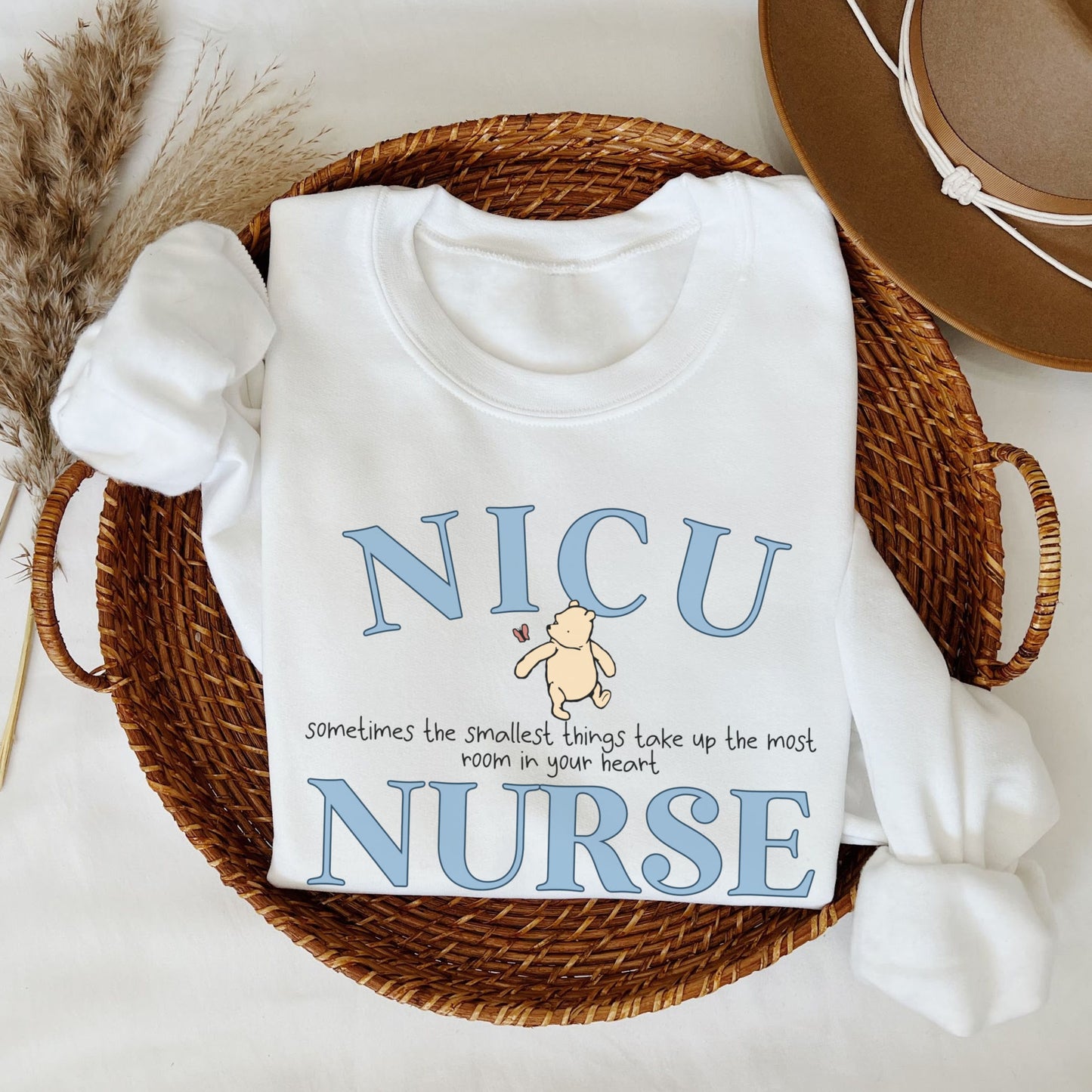 Pooh Bear NICU Nurse Sweatshirt