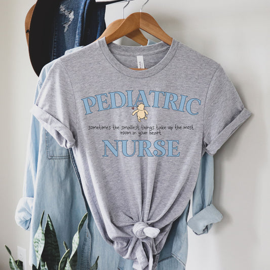 Pooh Bear Pediatric Nurse Shirt