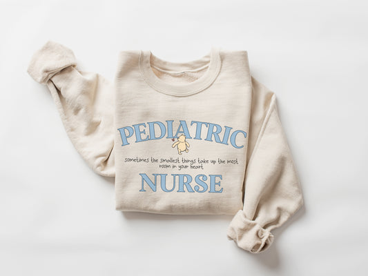 Pooh Pediatric Nurse Sweatshirt