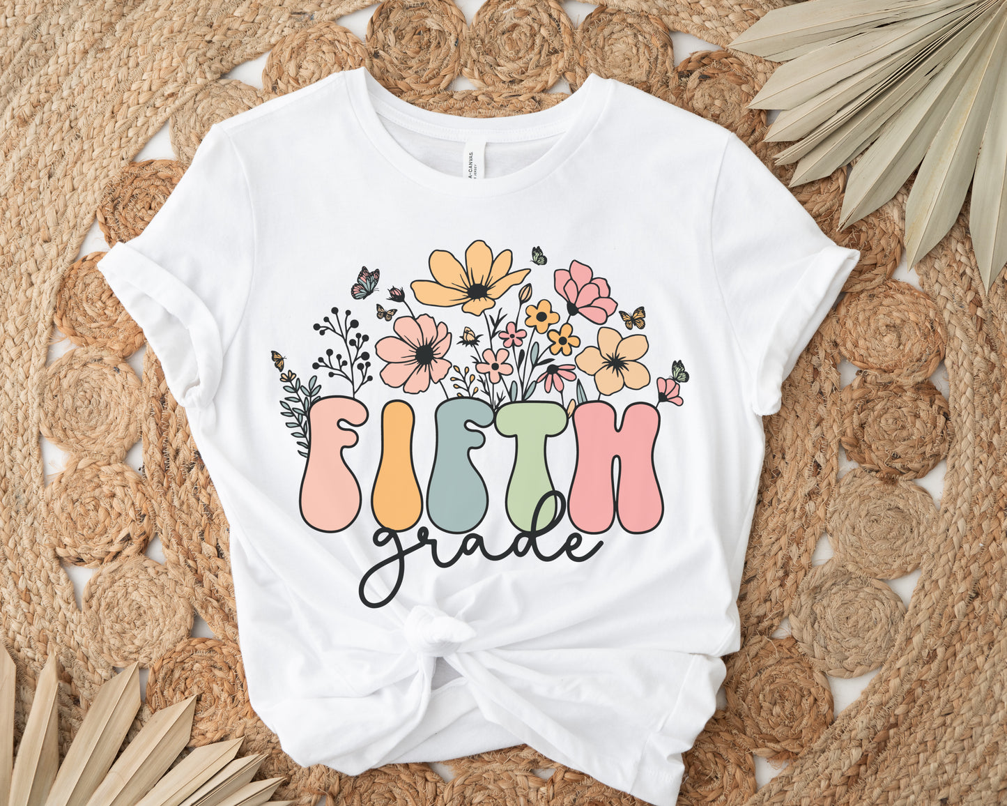 Wildflowers Fifth Grade Shirt