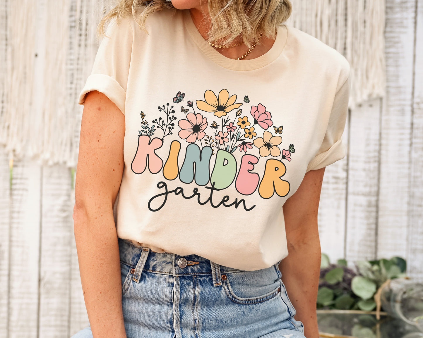 Wildflowers Kindergarten Shirt