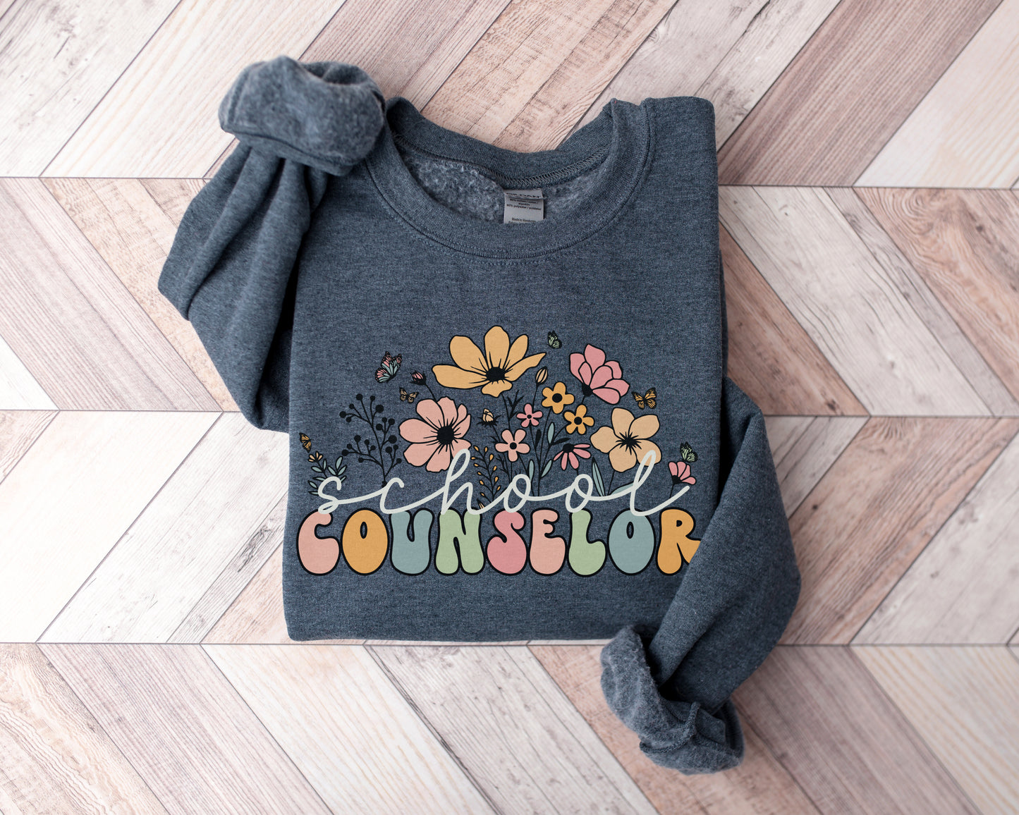 Wildflowers School Counselor Sweatshirt