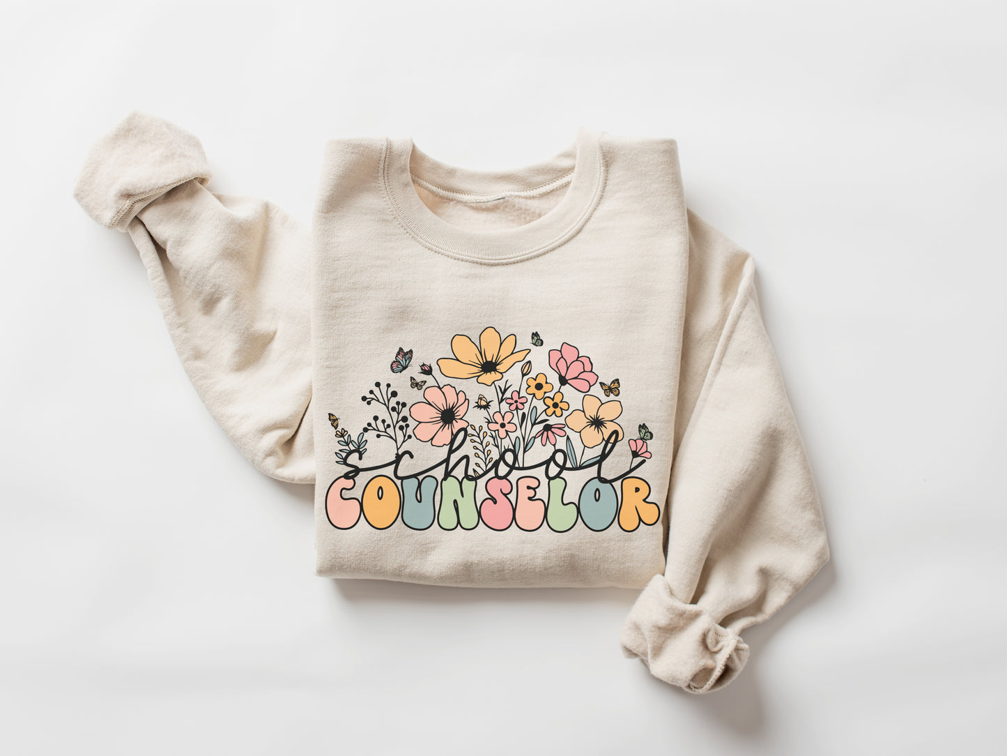 Wildflowers School Counselor Sweatshirt