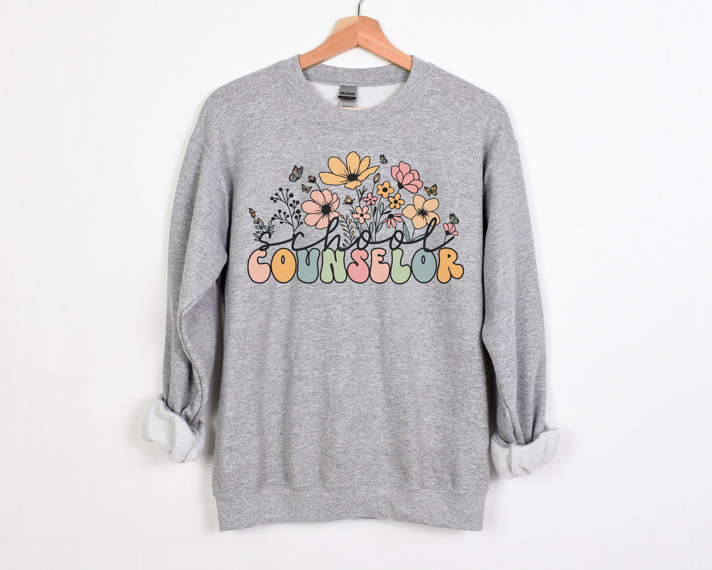 Wildflowers School Counselor Sweatshirt