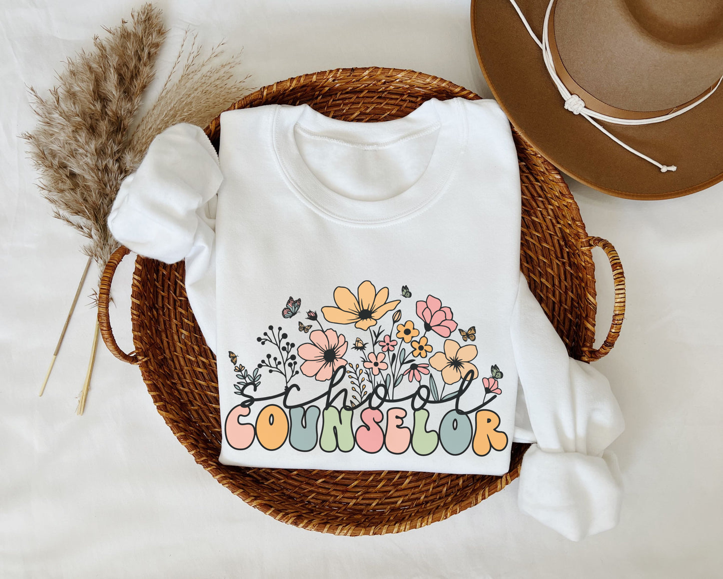 Wildflowers School Counselor Sweatshirt