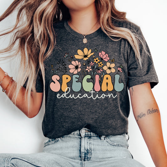 Wildflowers Special Education Shirt