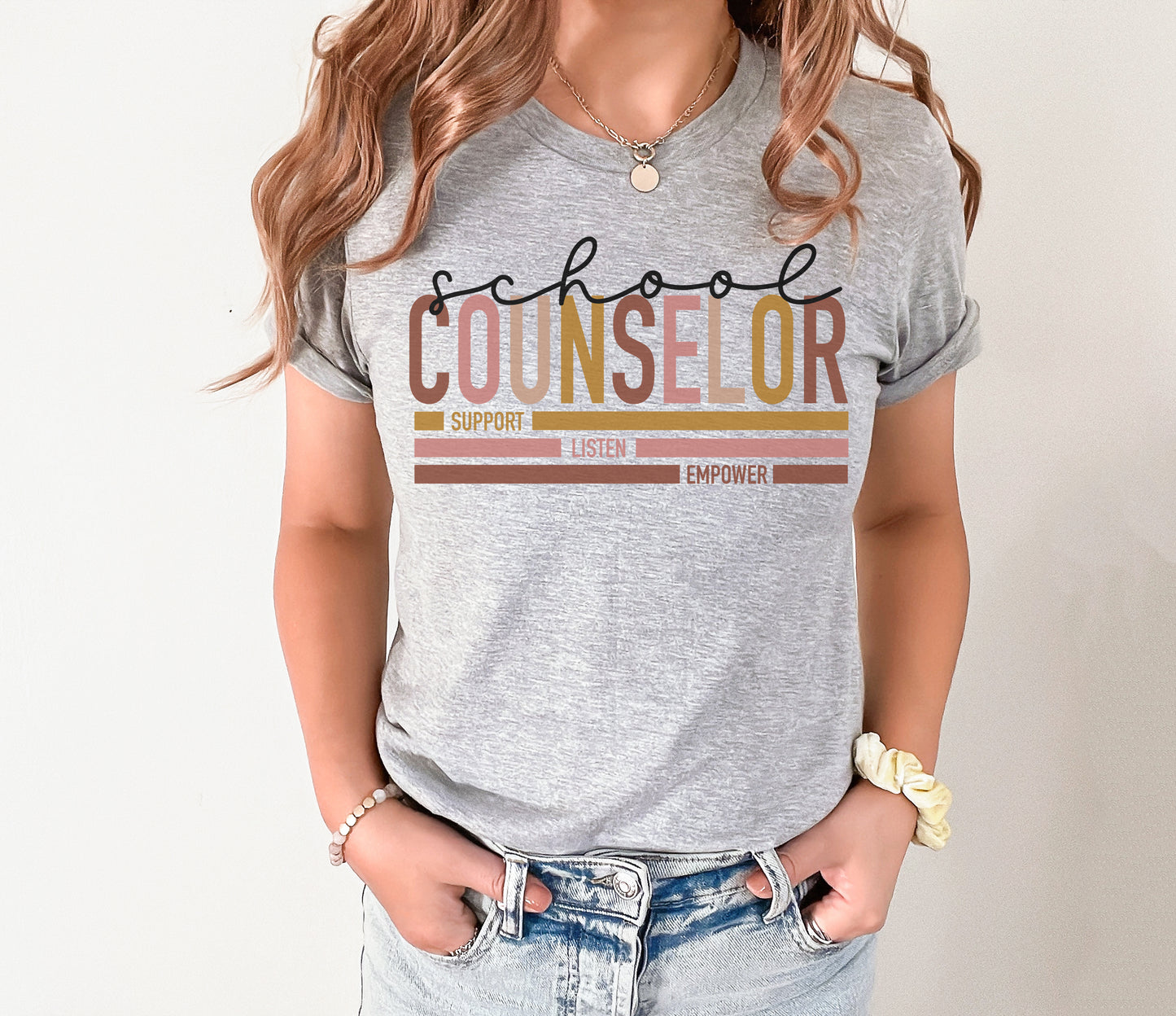 School Counselor Lines Shirt