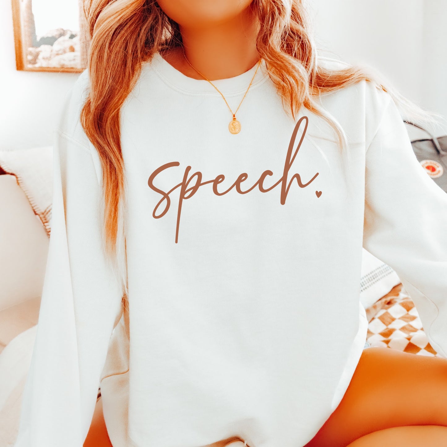 Speech Script Sweatshirt