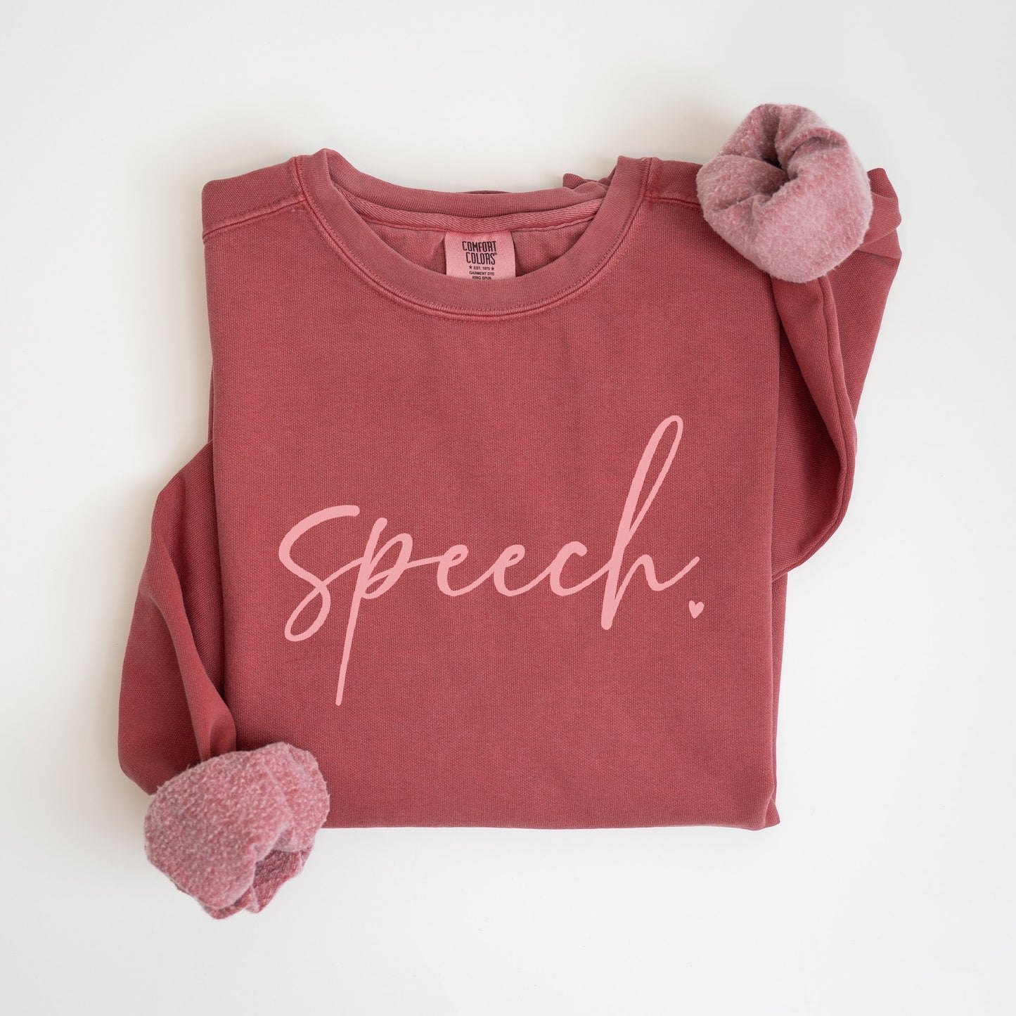 Speech Script Sweatshirt