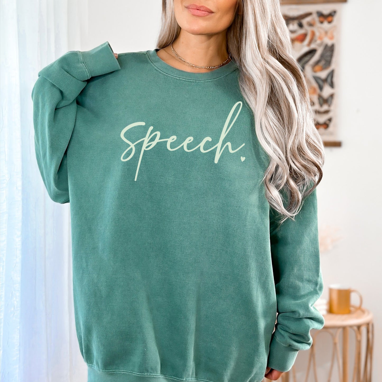 Speech Script Sweatshirt