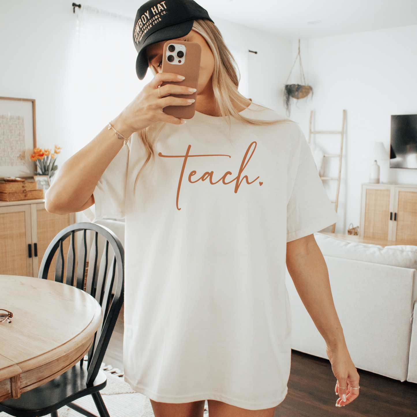 Teach Script Shirt