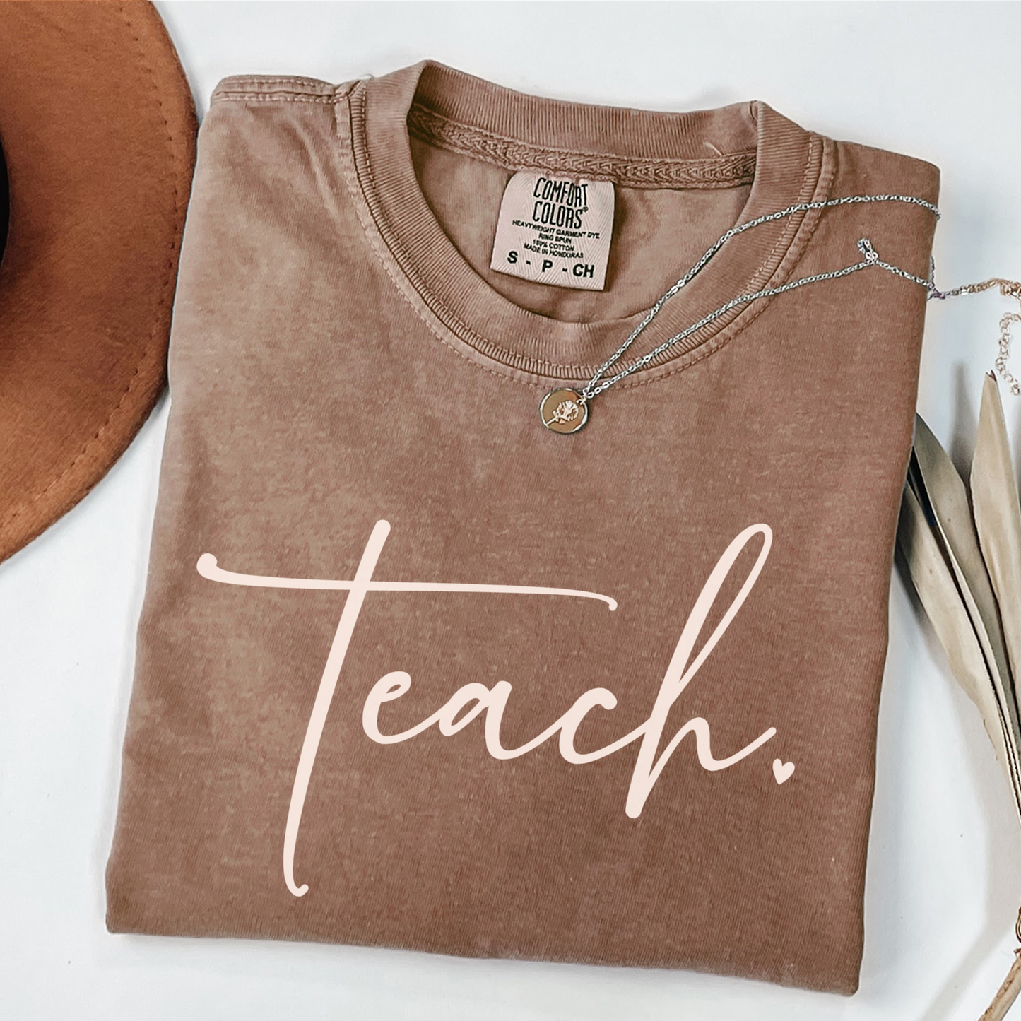 Teach Script Shirt