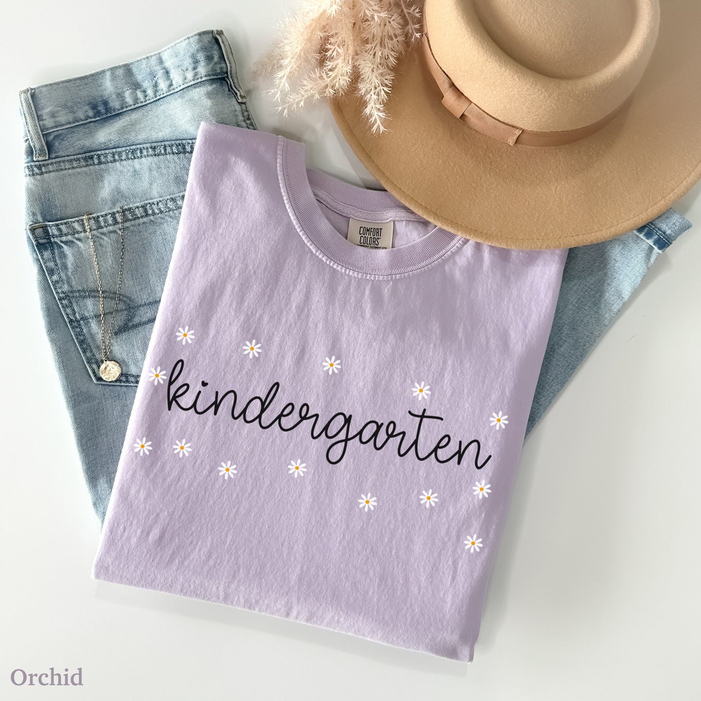 Daisies Kindergarten Teacher Shirt