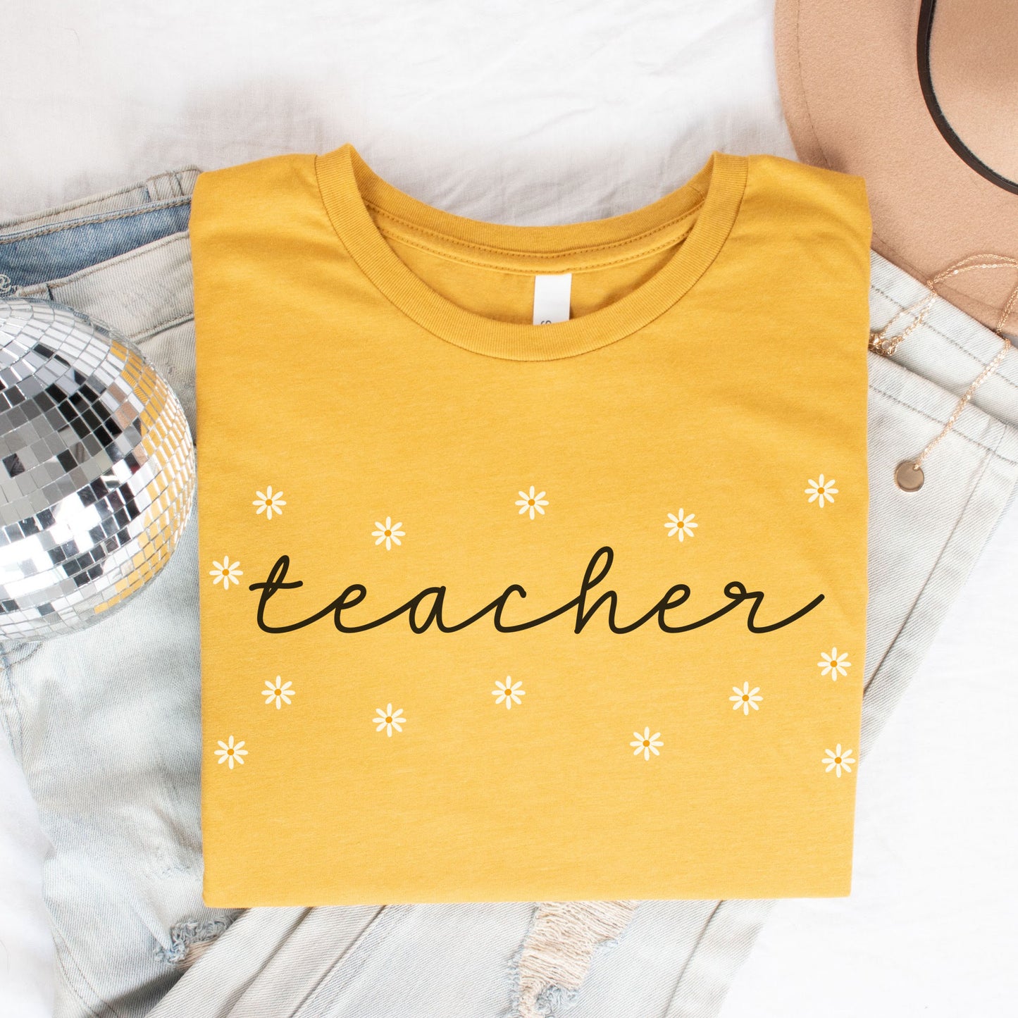 Daisies Teacher Shirt