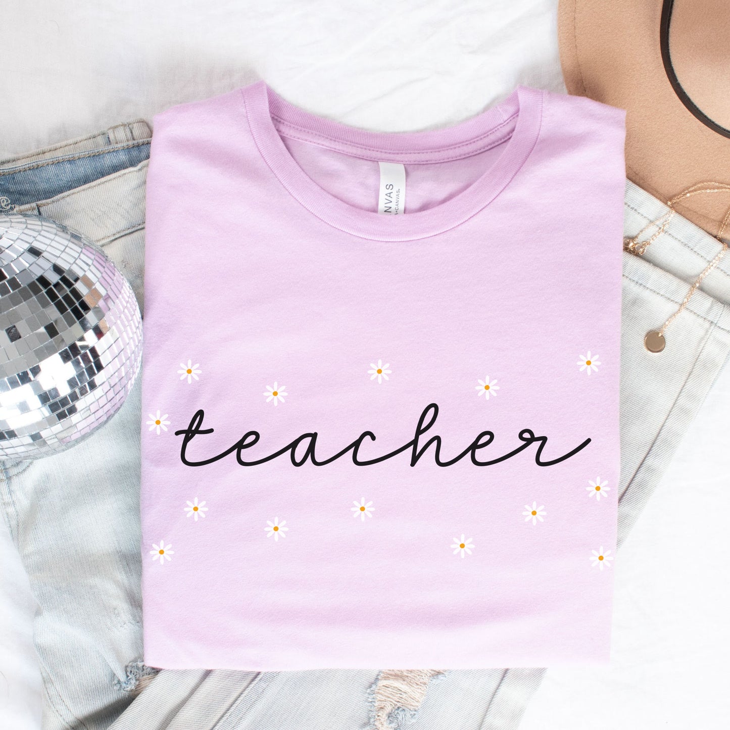 Daisies Teacher Shirt