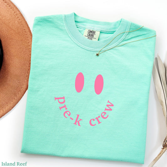 Smile Pre-K Crew Teacher Shirt