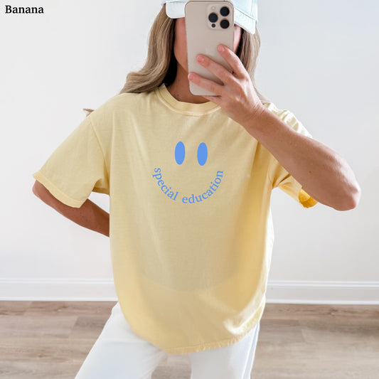 Smile Special Education Teacher Shirt