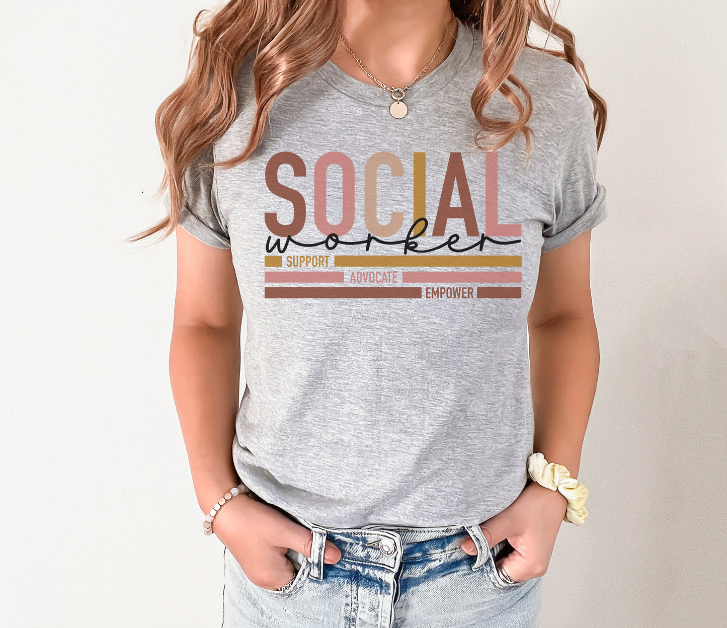 Social Worker Lines Shirt