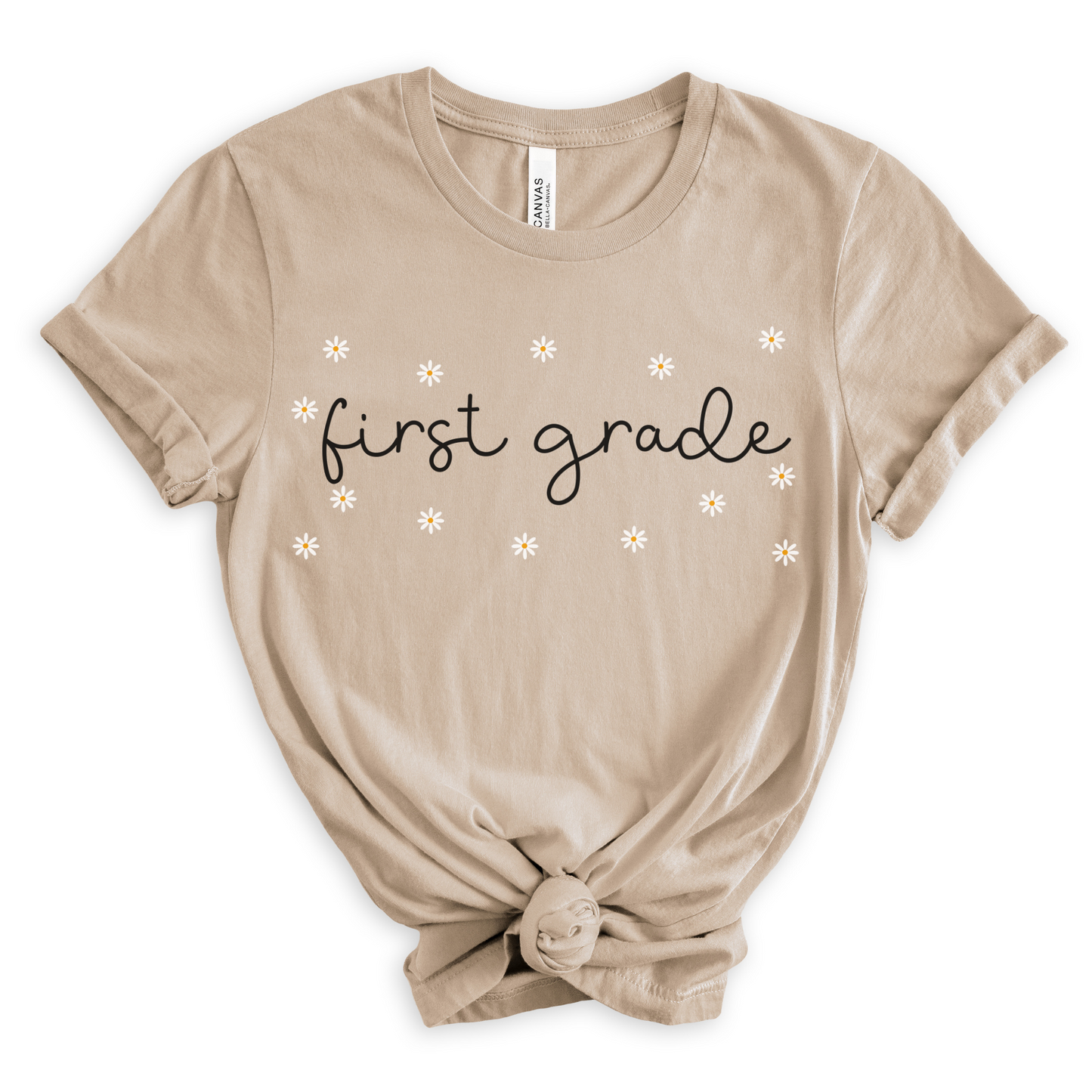 Daisies First Grade Shirt