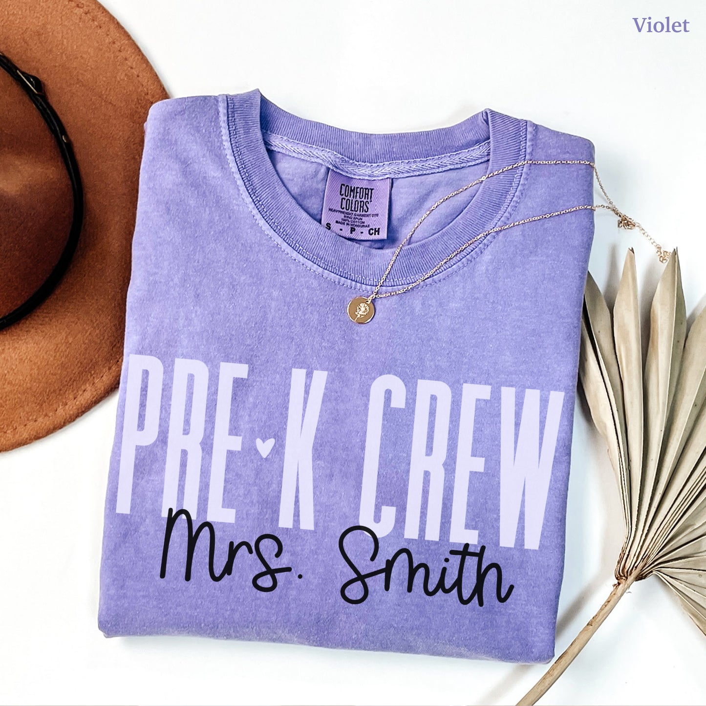 Teach in Color Pre-K Crew Custom Shirt
