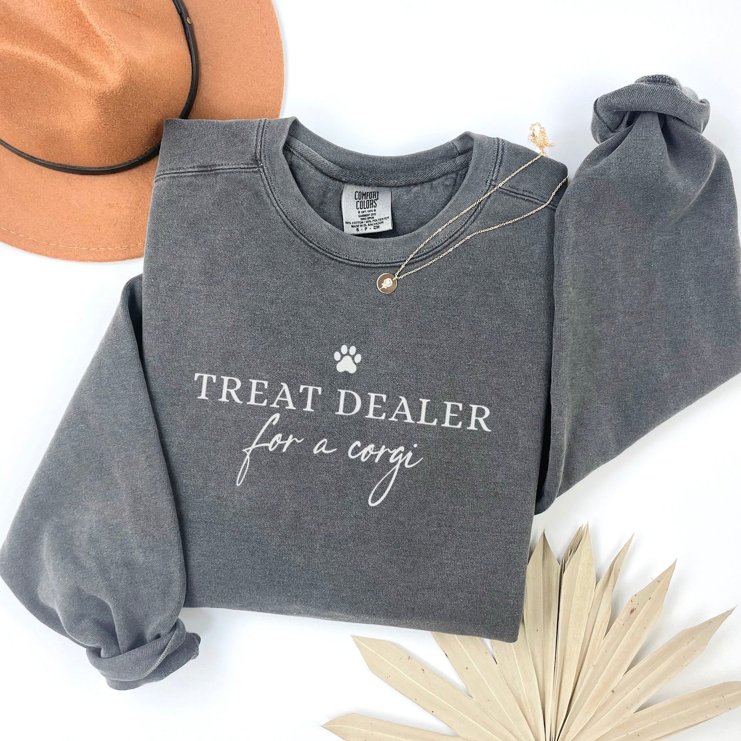 Treat Dealer for Corgi Sweatshirt