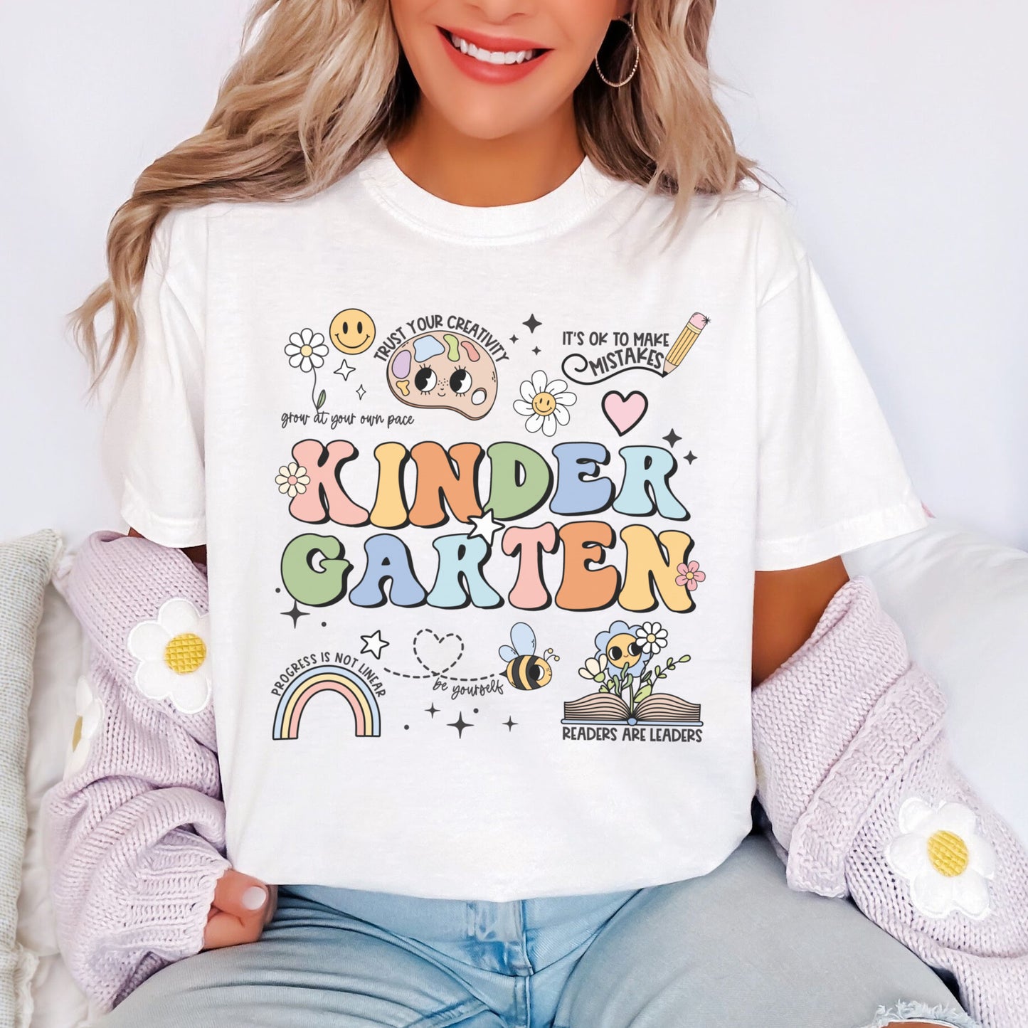 Comfort Colors® Affirmations' Kindergarten Shirt