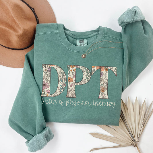 Floral DPT Sweatshirt