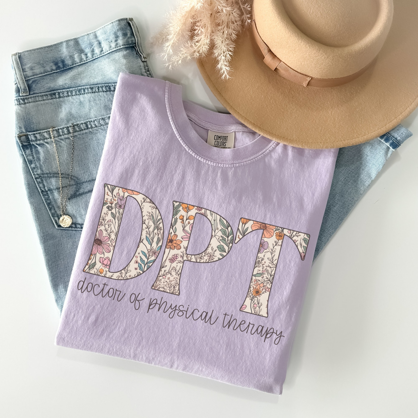 Floral DPT Shirt