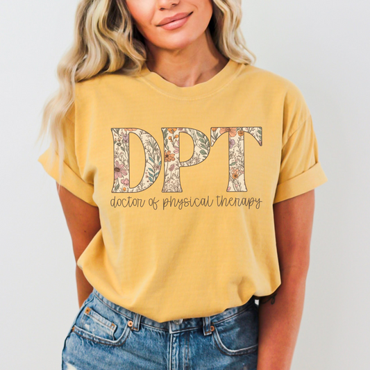 Floral DPT Shirt