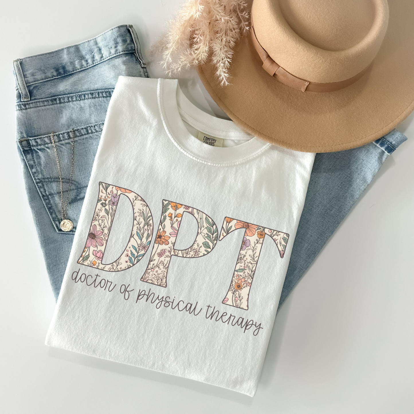 Floral DPT Shirt