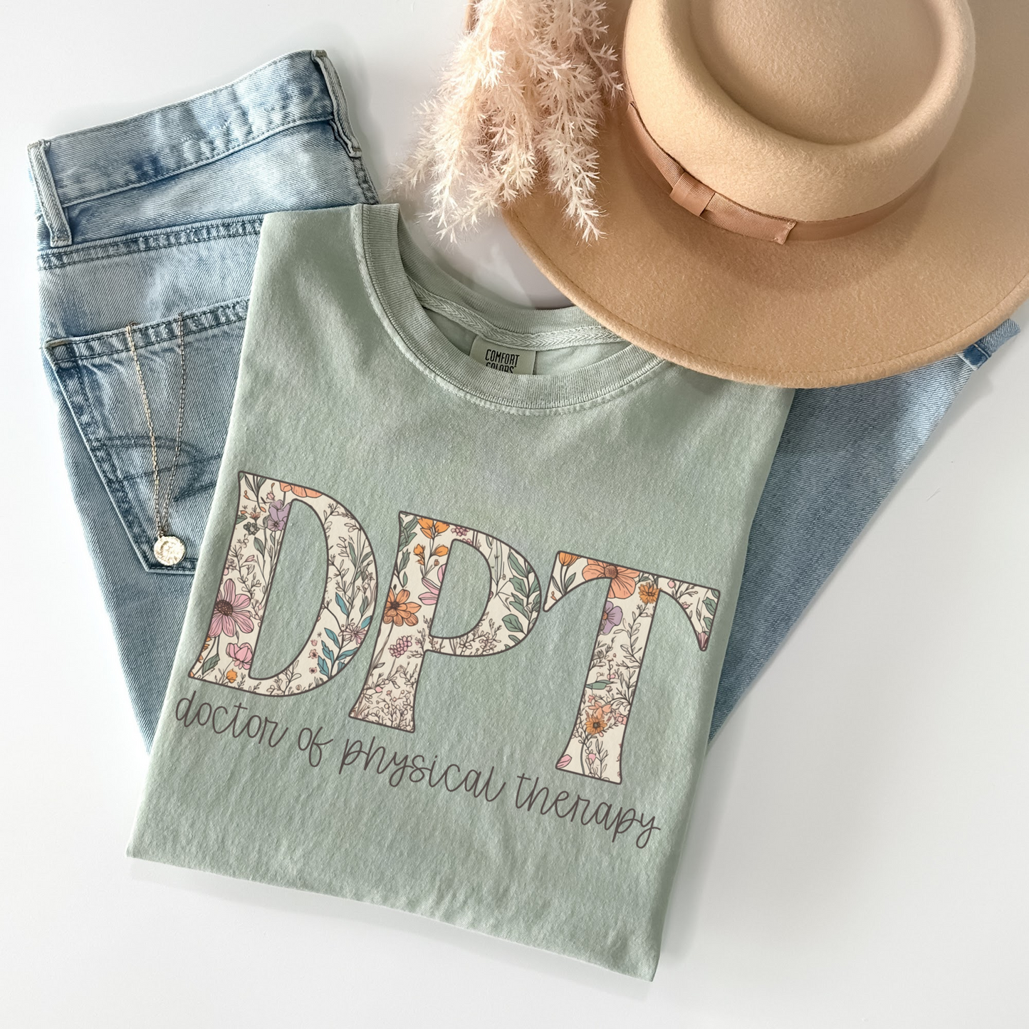 Floral DPT Shirt