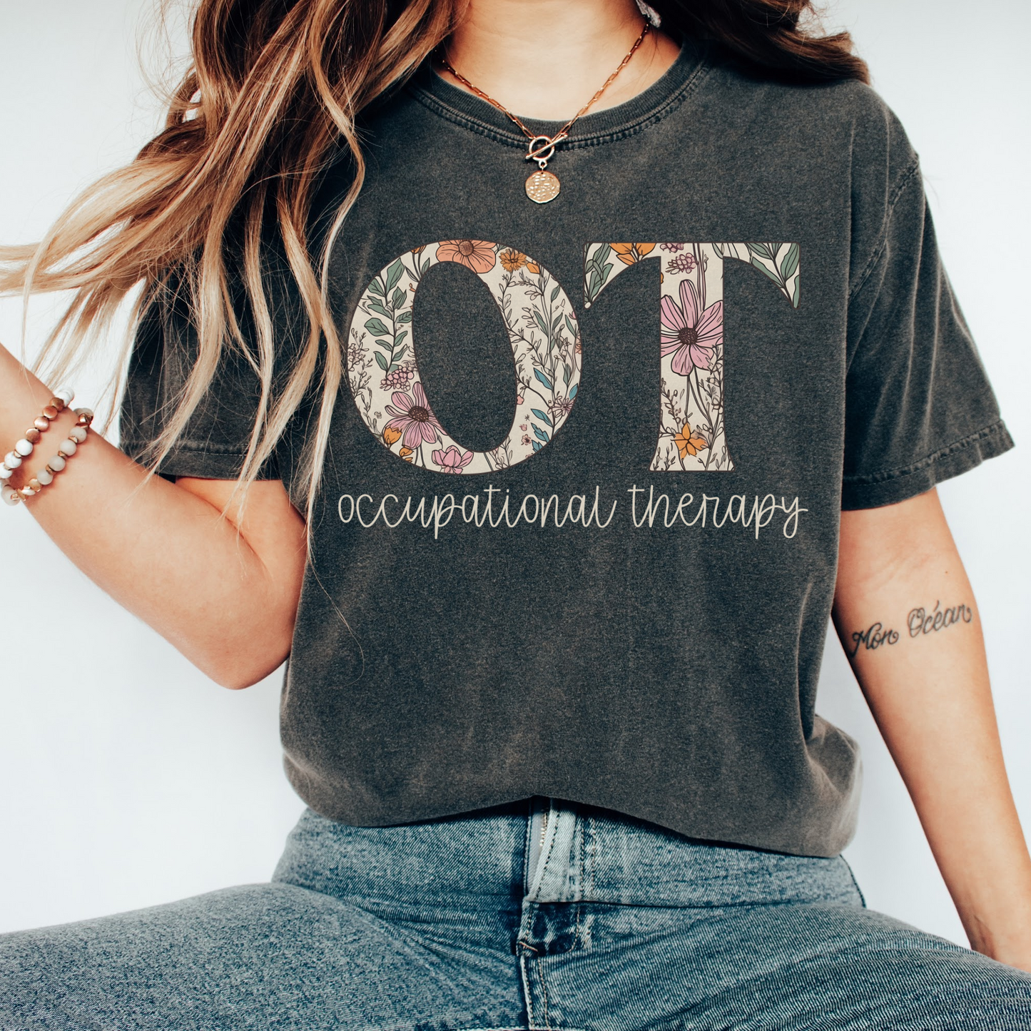 Floral OT Shirt